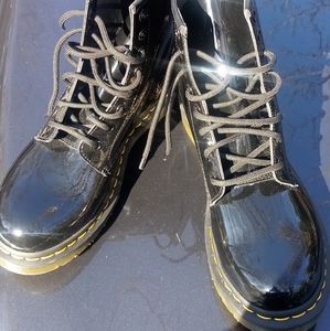 Designer Dr Martens Combat boots